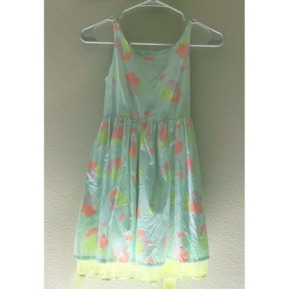 Cat & Jack Girls Colorful Spring Summer Dress Size 7/8 Medium